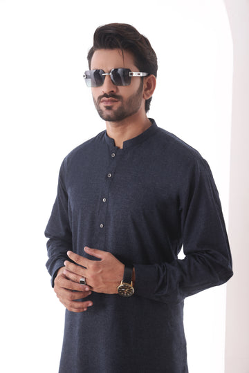 NAVY BLUE - STITCHED AJW # 160