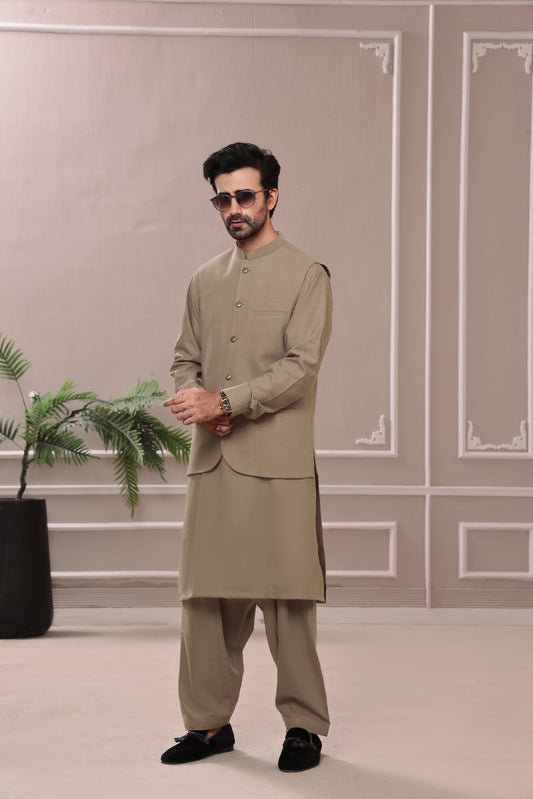 BEIGE (3 Piece) AJWS#1003