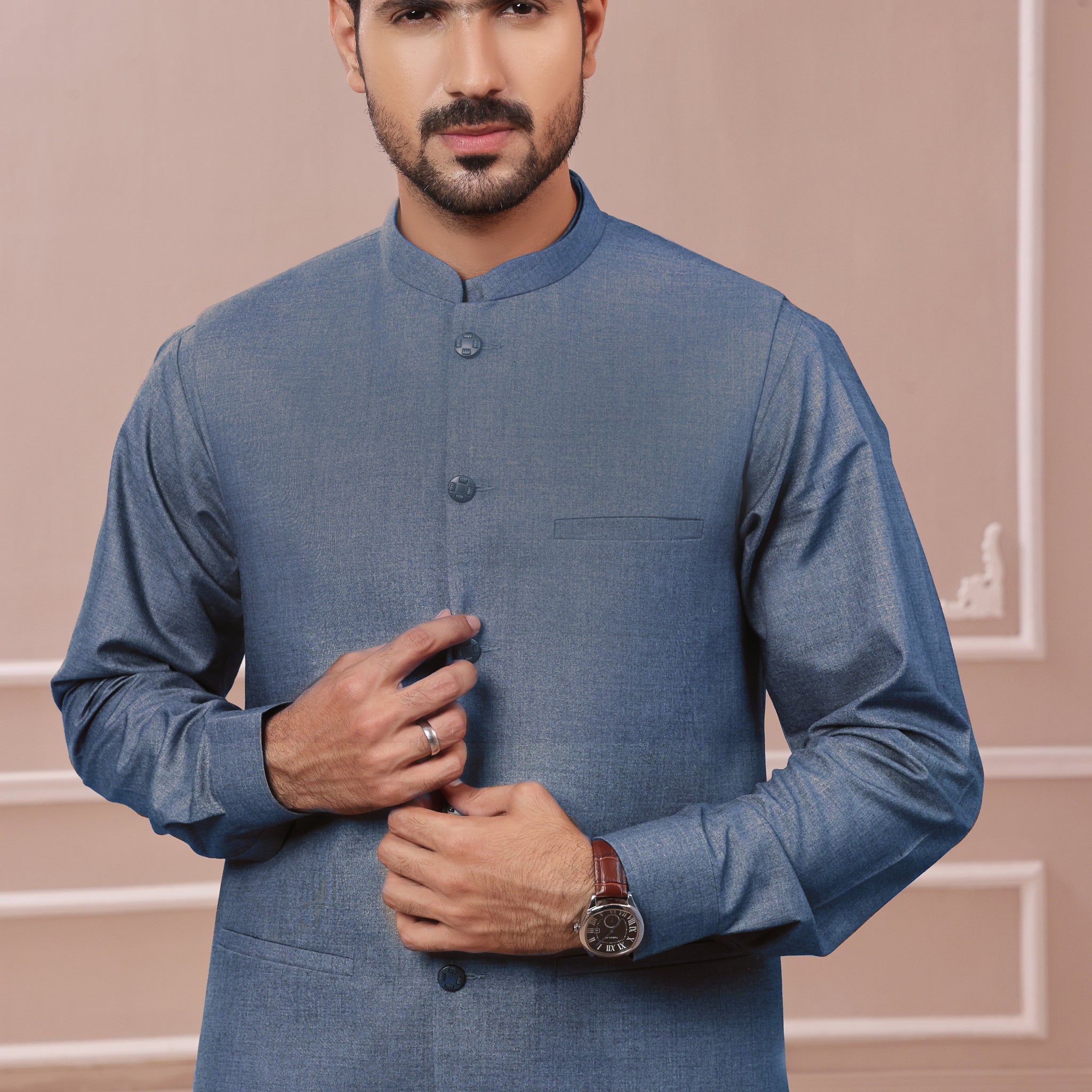 BLUE (3 Piece) AJWS#1006