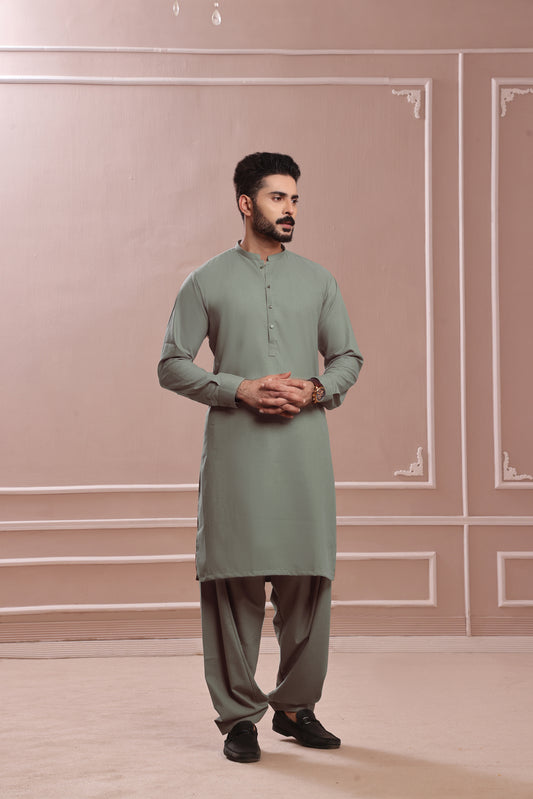 PISTACHIO  KAMEEZ SHALWAR AJWS#10007