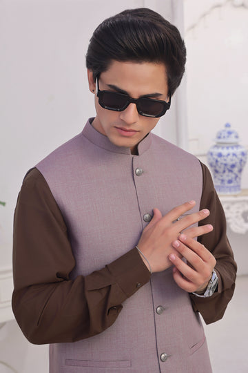 Premium Texture Waistcoat AJS#112