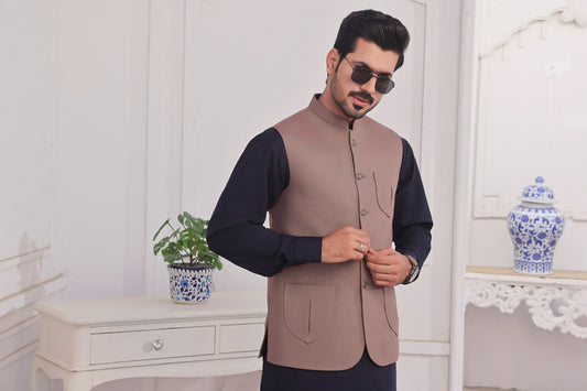 Beige Waistcoat AJS#118