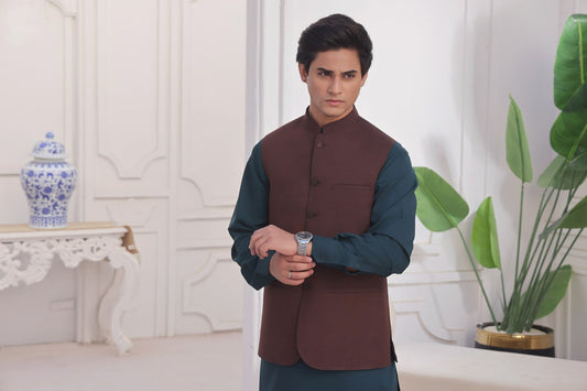 Brown Waistcoat AJS#117