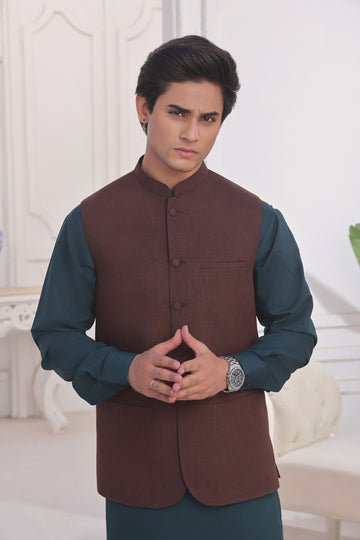 Brown Waistcoat AJS#117