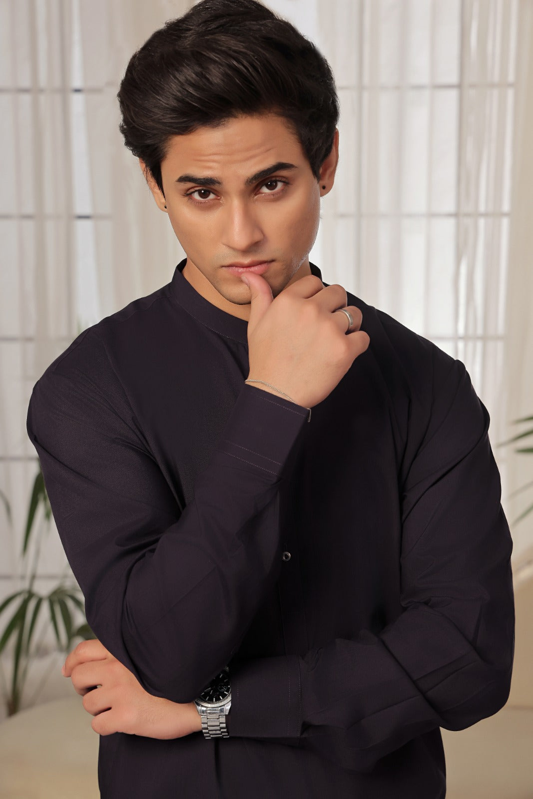 Purple Kurta Pajama AJS#158