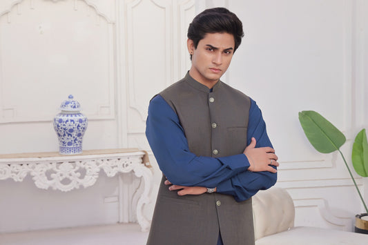 Olive Waistcoat AJS#114